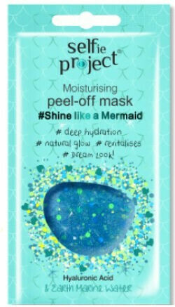 Selfie Project #Shine like a Mermaid Face Moisturizing Mask 12ml