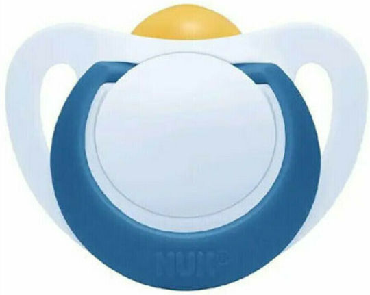 Nuk Star Pacifier Rubber with Case Light Blue / Blue for 6-18 months