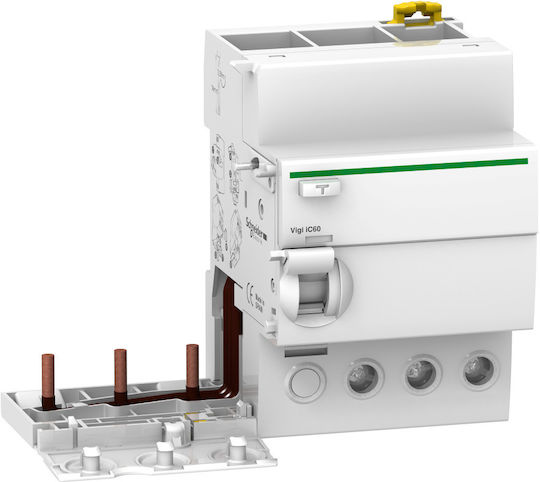 Schneider Electric Vigi iC60 Ρεле за фаза Изтичане на земя 40Спецификация Триполюсно