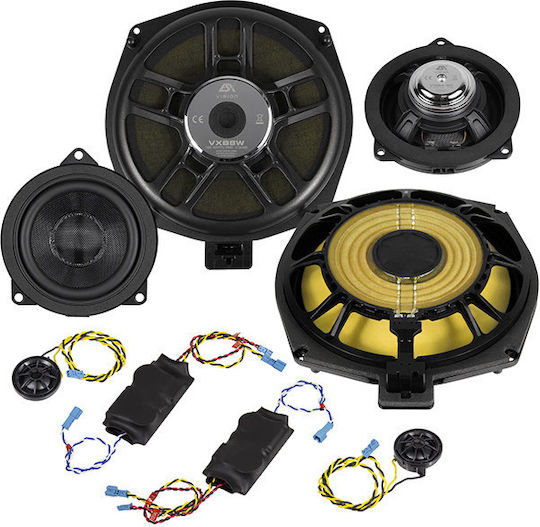 Esx VXB 8.3 C Σετ Ηχεία Αυτοκινήτου 4" με 60W RMS (3 Δρόμων)