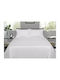 MayHome Sheet Sets Semi-Double 180x240cm. White 3pcs