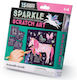 Crocodile Creek Pictură Sparkle Scratch Art - Unicorni pentru copii de 5+ ani+ ani