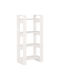 Bookcase White 60x35x125cm