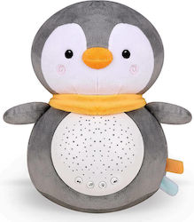 Bebe Stars Sleep Toy Penguin made of Fabric with Music and Light for 0++ Months