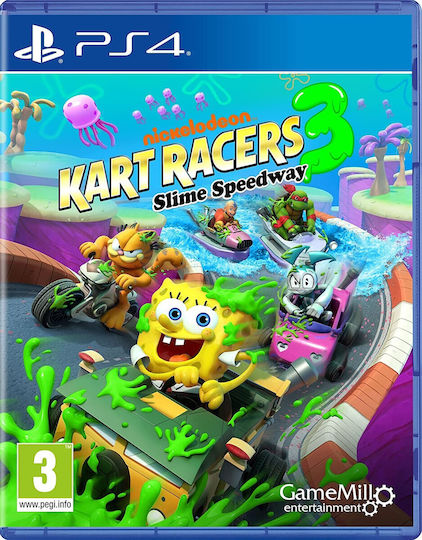 Nickelodeon Kart Racers 3: Slime Speedway PS4 Game