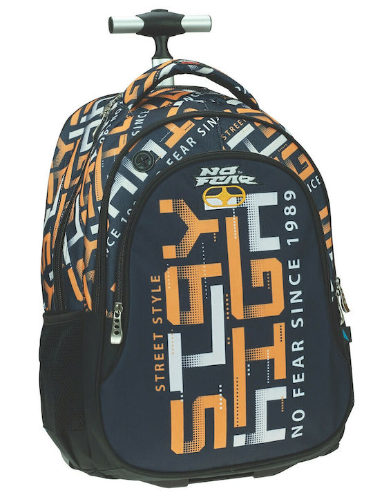 No Fear Stay High School Bag Trolley Elementary, Elementary in Black color