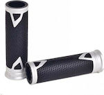 Puig Motorcycle Grips in Silver Colour 6325P