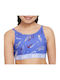 Nike Trophy Kinder-Bustier Dri-Fit Blau
