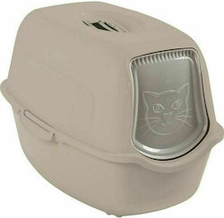 Rotho My Pet Bailey Cat Toilet Closed Beige L56xW40xH39cm
