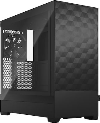 Fractal Design Pop Air Gaming Mini Tower Computer Case with Window Panel Black TG Clear Tint