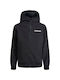 Jack & Jones Kids Casual Jacket short Hooded Black