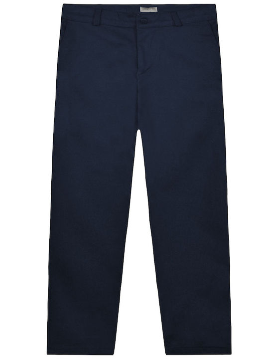 Energiers Kids' Chino Fabric Pants Navy Blue