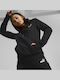 Ess+ Women's Sweatshirt Hooded Black