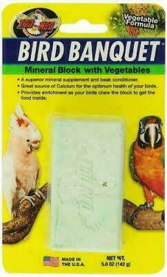 Zoomed Bird Banquet Mineral Block for Birds 142g