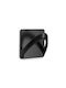 Inofix Ribbon Single Wall-Mounted Bathroom Hook ​6.5x4.5cm Black Matt