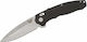 Benchmade Vector Knife Black with Blade made of Stainless Steel in Sheath