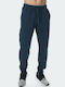 BodyTalk Men's Sweatpants with Rubber Navy Blue