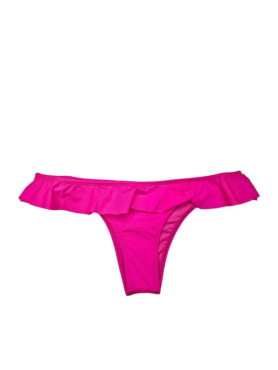 Solids Bikini Brazil Φούξια