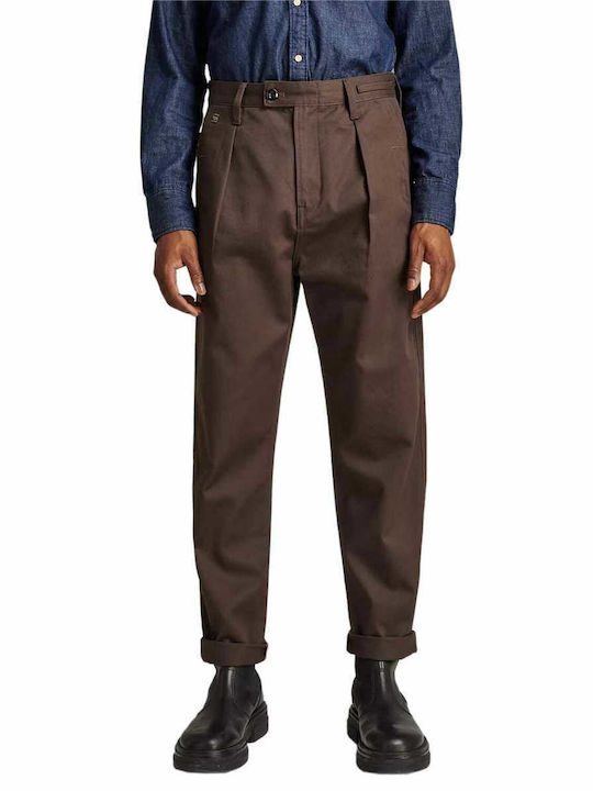 G-Star Raw Worker Ανδρικό Παντελόνι Chino σε Relaxed Εφαρμογή Coffee Bean
