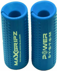 Power System 4056 Max Gripz Griffe für Stangen 2Stück Blue