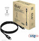 Club3D USB 4 Cable USB-C male - USB-C male 240W Black 1m (CAC-1576)