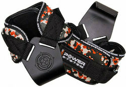 Power System PS-3370 Gewichtheber-Armbänder 2Stück Camo/Orange Power System PS-3370 Gewichtheber-Armbänder 2Stück Camo/Orange