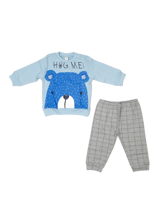 Pajamas with teddy bear ellepi BI4203 Boy