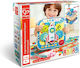 Hape Παιχνίδι Κατασκευών Ξύλινo Early Explorer για Παιδιά 3+ Ετών