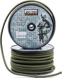 Fosco Rope with Diameter 6mm and Length 30m Elastic Cord Fosco Rope with Diameter 6mm and Length 30m Elastic Cord