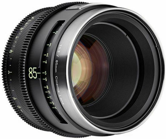 Samyang Full Frame Φωτογραφικός Φακός XEEN Meister 85mm T1.3 Telephoto για Canon EF Mount Μαύρος