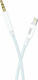 XO NBR211A Braided la Cablu Lightning Alb 1m (16.005.0195)