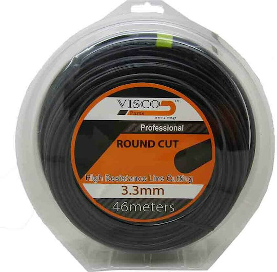 Visco Parts 3346 Μεσινέζα Στρογγυλή Μήκους 46m και Πάχους 3.3mm