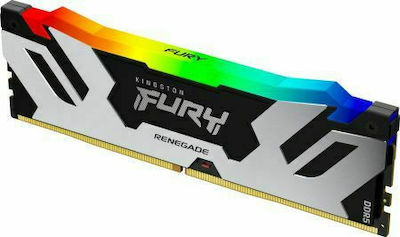 Kingston Fury Renegade RGB 16GB DDR5 RAM cu Viteză 6000 pentru Desktop