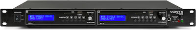 Vonyx Dual Rack Media Player VX2USB MK2 with Bluetooth