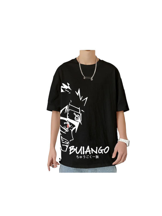 Naruto T-shirt μαύρη μπλούζα