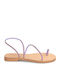 Sandale Casual Damă de Piele Violet