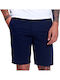 Cardiff Herrenshorts Chino Marineblau