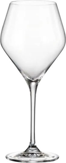 Bohemia Loxia Set Glasses for Red Wine Crystal Goblet 400ml 6 Pieces