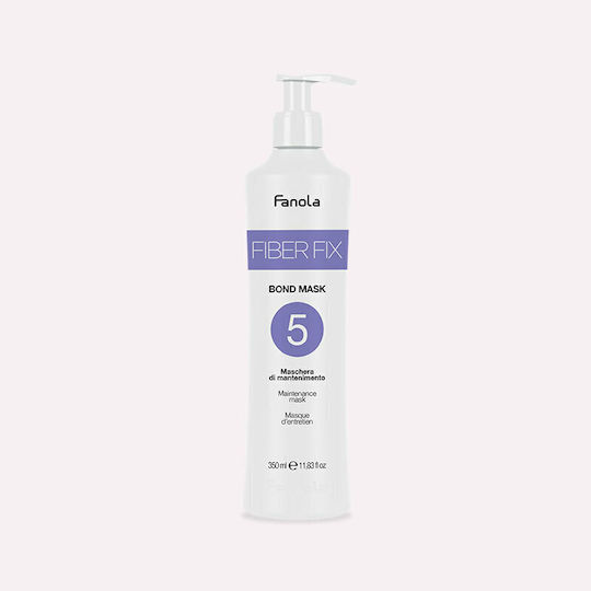 Fanola Fiber Fix 5 Bond Mască De Păr Pentru Păstrarea Culorii Cu Peptide 350ml