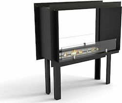 Thermozel 75 97.1734 Boden Innen Bioethanol-Kamin Schwarz 76x35x79.5cm Thermozel 75 97.1734 Boden Innen Bioethanol-Kamin Schwarz 76x35x79.5cm