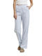 Rut & Circle Pantaloni de damă În talie înaltă De material textil Pantaloni cu elastic Albastru