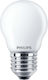 Philips Λάμπα LED 6.5W 78mm για Ντουί E27 Θερμό Λευκό 806lm