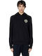 Sweatshirt with Hood Black