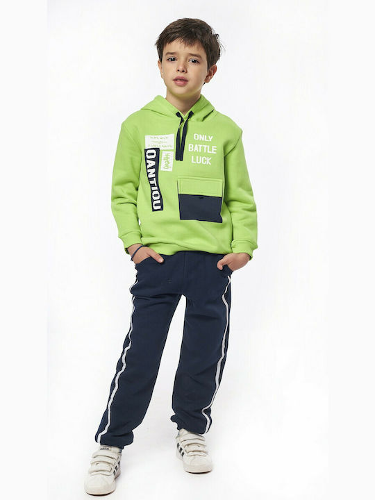 Hashtag Kids Sweatpants Set Green 2pcs