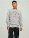 Jack & Jones Herren Sweatshirt Gray