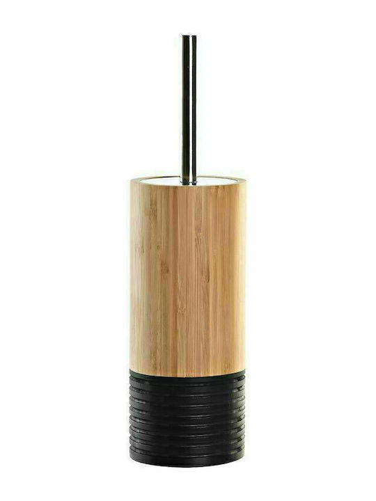 DKD Home Decor Metallic Toilet Brush Multicolour