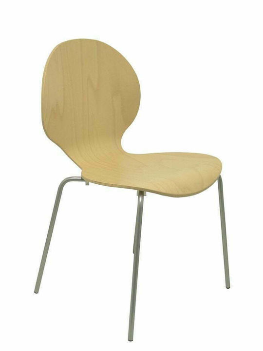 Peñas Kitchen Metallic Chair Brown 50x46x82cm 4pcs