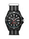 Gant Recycled Ocean Plastic Watch Battery with Black Fabric Strap