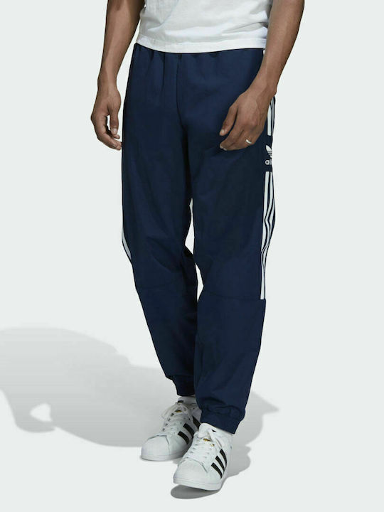 Adidas Adicolor Classics Lock Up Παντελόνι Φόρμας με Λάστιχο Navy Μπλε