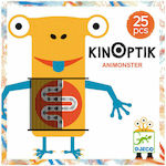 Djeco Magnetic Construction Toy Kinoptik - Τερατάκια